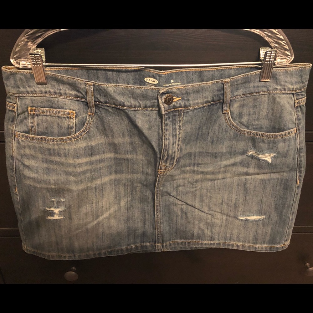 Mini Denim Skirt